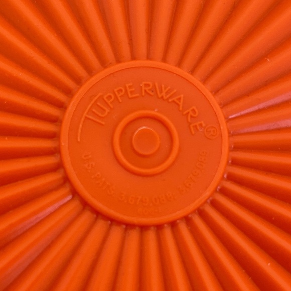 Tupperware Orange Food Storage Containers - Picture 5 of 6